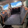 Diiouogs Dog Car Seat Cover for Back Seat Waterproof Pet Hammock with Hard Bottom Sturdy 400lb Backseat Extender for Dogs Easy to Clean Car Seat Protector Dog car seat Covers